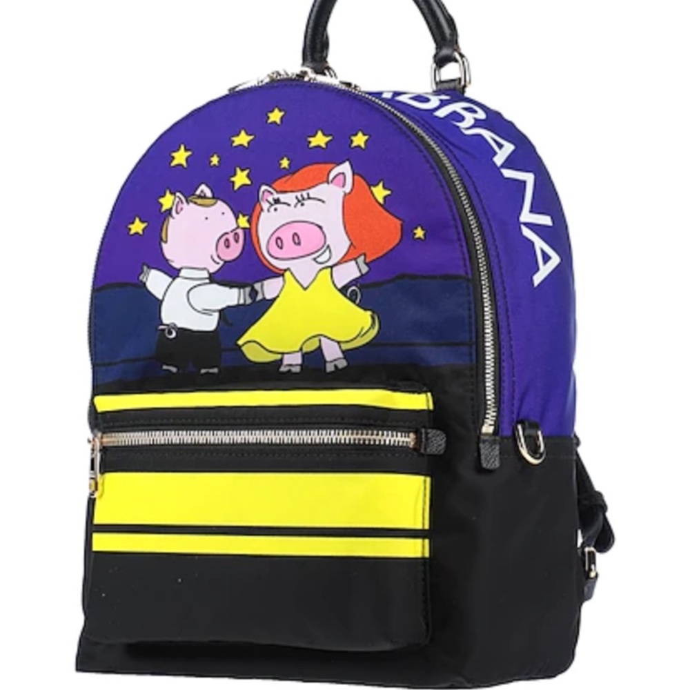 MSRP $1695 NWT Dolce & Gabbana Super Pig Backpack